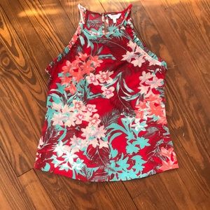 Floral Tank Top NWOT